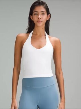 NWT White Lululemon Align Halter Tank